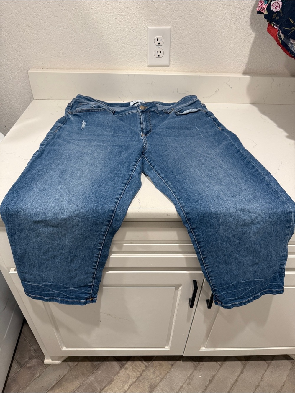 Lane Bryant Women's Boyfriend Jeans in Medium Blue Wash